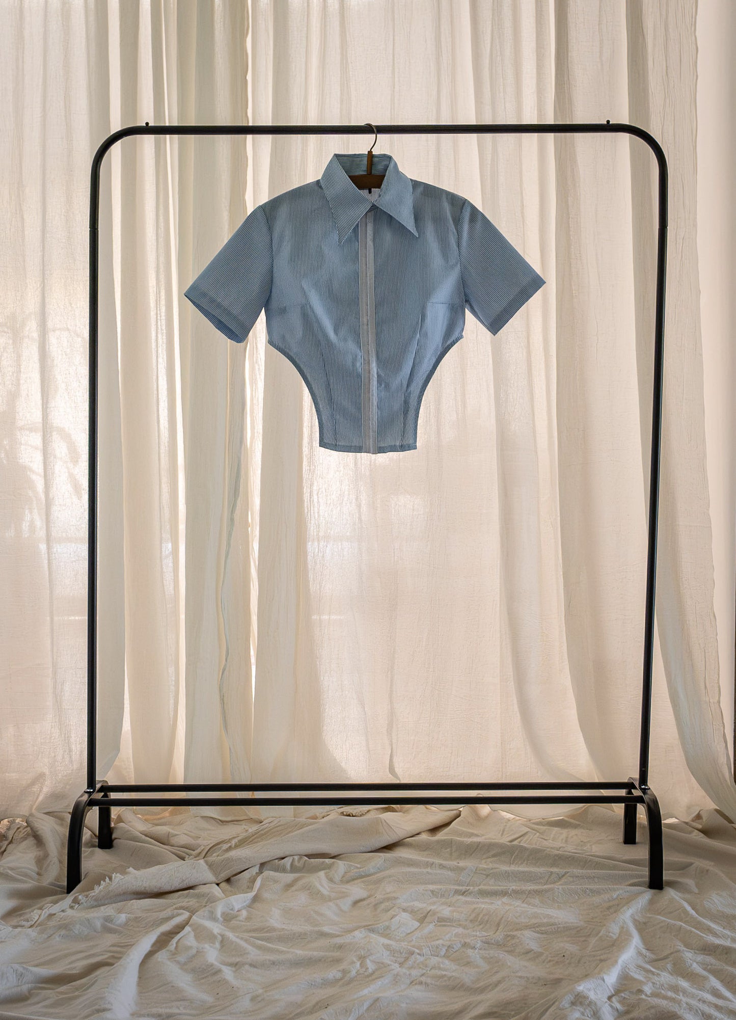 CAMISA FIURA CELESTE
